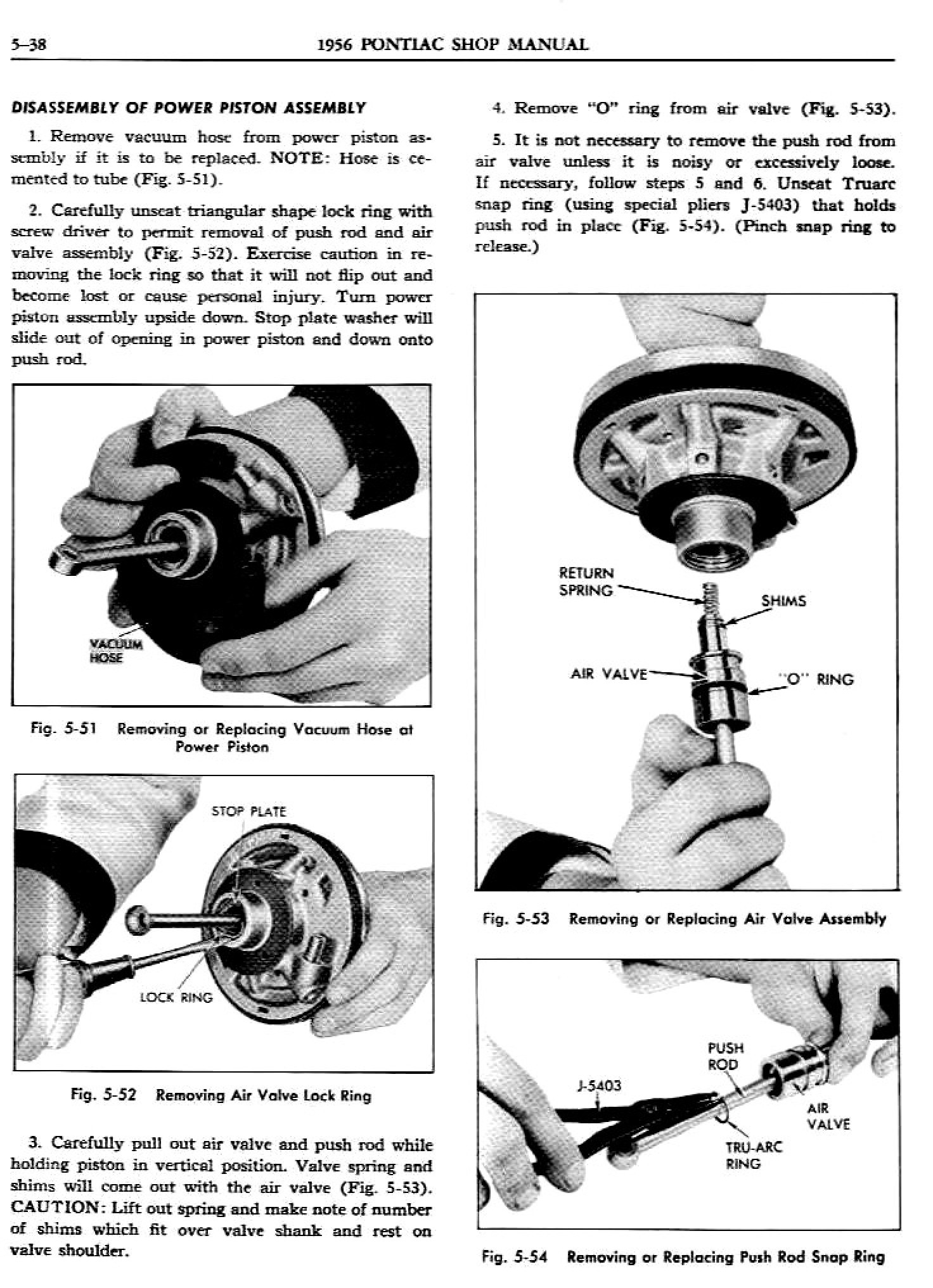 1956 Pontiac Shop Manual Brakes Page 39 of 49